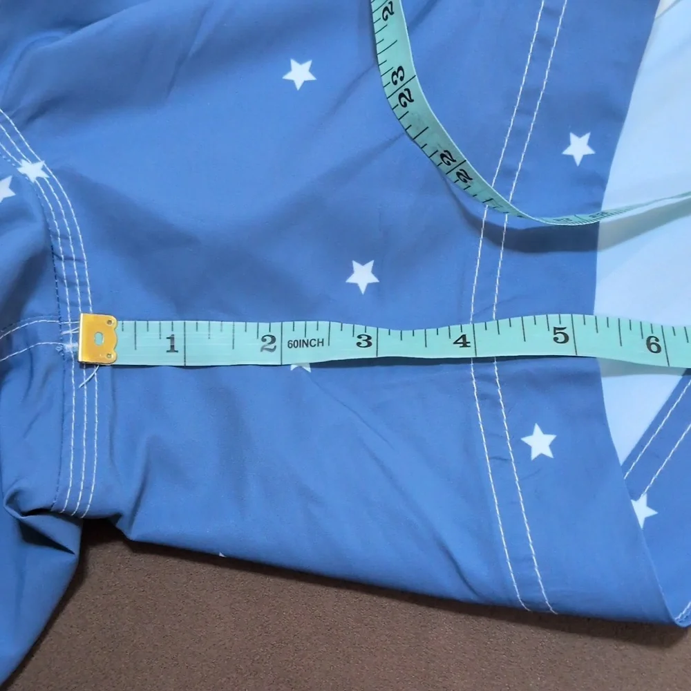 Cremieux Swimwear Men's Lined Trunks Size Large New Without Tag Star Print